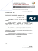 Oficio de Invitacion Al Mayordomo Julio 2022