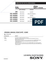 Sony kdl-40xbr6 46xbr6 52xbr6 Chassis Ex1 Rev.3 SM