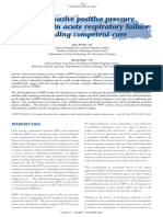 Non-Invasive Positive Pressure Ventilation in Acute Respiratory Failure: Providing Competent Care