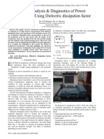 Failure Analysis & Diagnostics of Power Transformer Using Dielectric Dissipation Factor