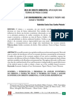 Análise Econômica Do Direito Ambiental