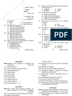 Subject: Computer Networks 5th SEM / Computer Engg. / IT / GE