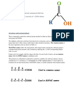 Carboxylic Acid