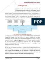 Unit 3 Introduction To Operating System Concepts