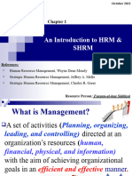 An Introduction To HRM & SHRM