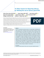 Cancer Cytopathology - 2023 - Rossi - Second Edition of The Milan System For Reporting Salivary Gland Cytopathology