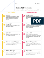 Online PDF Converter - Edit, Rotate and Compress PDF Files