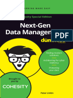 Next-Gen Data Management For Dummies (2022) Cohesity