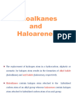 Halo Alkanes - Haloarenes