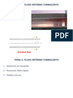 Tema 3 - Flujo Interno Turbulento