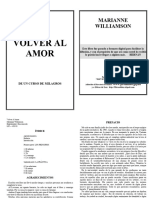 Un Curso de Milagros Volver Al Amor - Williamson, Marianne