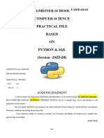 Ranjeet Practical Project File