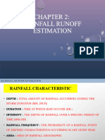 Chapter 2 Rainfall Runoff Estimation Slide