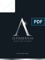 Alphathum - Application Form RERA