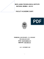 Vjti Academic Diary