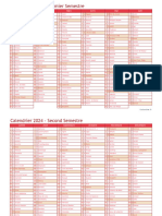 Calendrier 2024 Semestriel Avec Fetes Cherry 29814