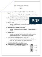 Blooms Taxonomy Qustion Caie 6