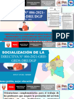 de La Directiva #006-2021 - 32122