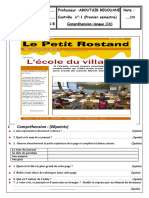 Évaluation 1.... Semestre 1..... GB - PDF Version 1