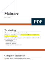 Ethics Lect5 Malware