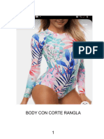 Body Con Corte Rangla