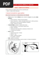 Embryologie Générale - Synthèse