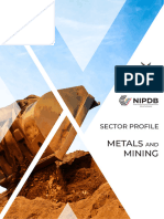 Namibia Sector Profile Metals - Mining Sector