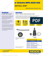 MOOG Problem Solver K500262 Bulletin