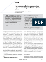 Atrapamiento Femoroacetabular