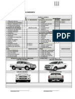 Lista de Verificacion Camioneta