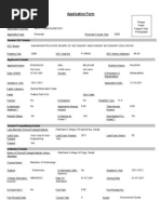 Application Form: Student SSC Details