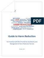 Guide To Harm Reduction Manual