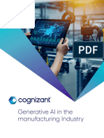 Generative Ai in The Manufacturing Industry