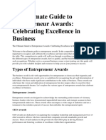 Golden Entrepreneur Awards