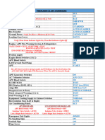 737 Flow and Checklist