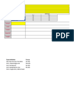 Planilla Biohorizons Con Biologico - 2023