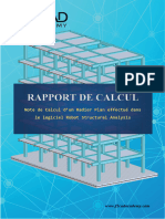 Note de Calcul Radier Robot Structural Analysis