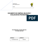 Doc. Compras y Seleccion de Proveedores - Gci