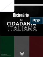 Dicionário Da Cidadania Italiana