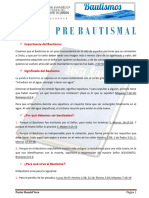 Curso Pre Bautismal 2020