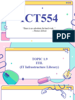 Topic 1.9 IT Infra Library ITIL OCT23