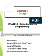 Chapter7 - Arrays (Programming I)