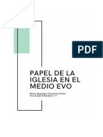 Papel de La Iglesia en El Medio Evo