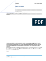 LM07 Estimation and Inference IFT Notes