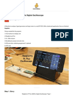 Raspberry Pi Pico 200Khz Digital Oscilloscope