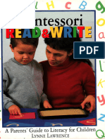 Montessori Read & Write by Lynne Lawrence