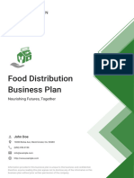 Food Distribution Business Plan