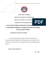 Analysis of Energy Efficient Techniques For 5G Ultra Dense Wireless Communication Networks Using Massive Mimo