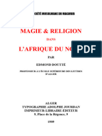 La Societe Musulmane Du Maghrib Magie An