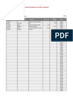 Feuille de Caisse Excel Gratuit MENSUEL